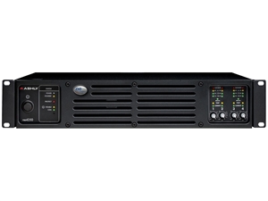 Ashly ne4250.25 4-Channel Network Enabled Power Amplifier with OPDante and OPDAC4 Option Cards