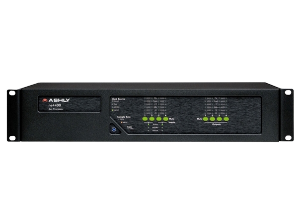 Ashly ne4400as Network Protea System Processor plus 4-Chan AES3 Inputs & 4-Chan AES3 Outputs