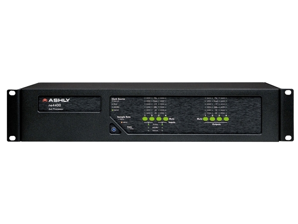 Ashly ne4400c Network-Enabled Protea DSP Audio System Processor 4-in x 4-out with CobraNet card