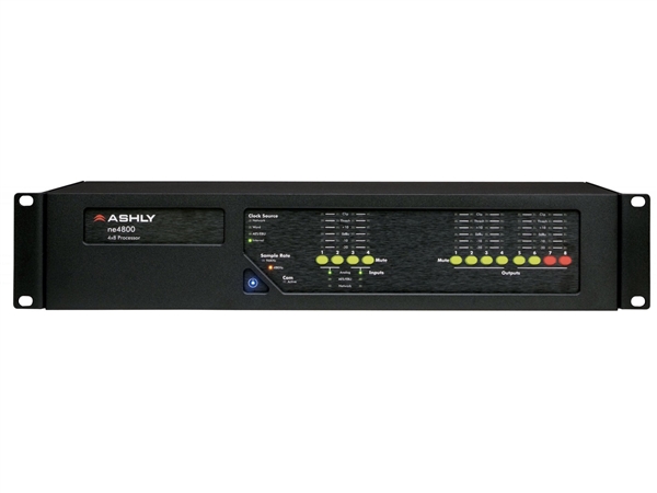 Ashly ne4800ds - Network Enabled Protea DSP Audio System Processor 4-In x 8-Out plus Aes