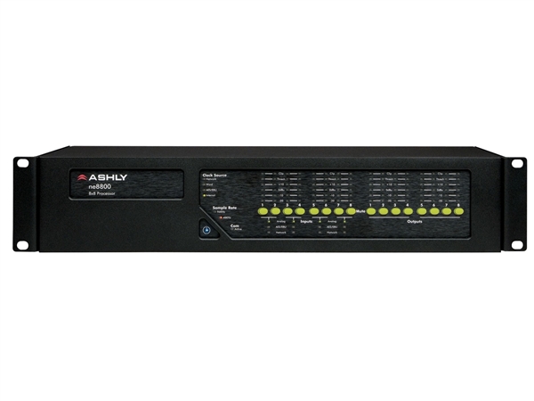 Ashly ne8800 C Network Enabled Protea DSP Audio System Processor 8-In x 8-Out with CNM-2 CobraNet Option Card