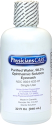 32 Oz Replacement Eye Wash Bottle