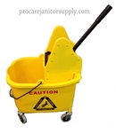 PRO/CARE Yellow Mop Bucket & Wringer Combo