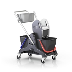 Dual Mop Bucket & Trolley