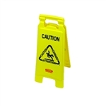 PRO/CARE Yellow Caution Wet Floor Sign