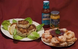 Jumbo P&D Shrimp / Crab Cakes