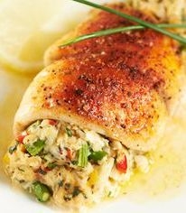 Flounder, Crab-Stuffed -  $63.87 for (4) 10 oz portions