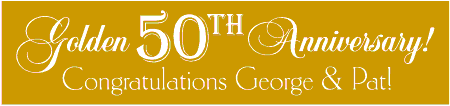 Golden 50th Anniversary Banner 1