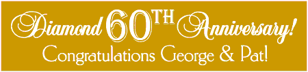 Diamond 60th Anniversary Banner 1