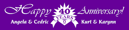 Anniversary 2 Couples Banner