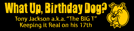 Birthday Bad Dog Banner