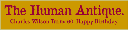 Human Antique Birthday Banner