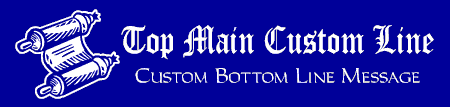 Classic Custom 2-Line Scroll Banner