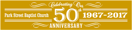 Custom Classic Style Church Anniversary Banner