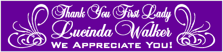 Thank You First Lady Banner 1