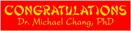 Oriental Asian Style Congratulations Banner