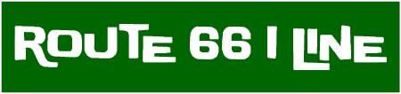 Route 66 1 Line Custom Text Banner