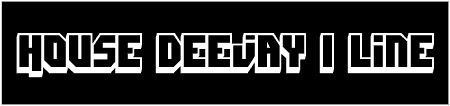 House Deejay 1 Line Custom Text Banner