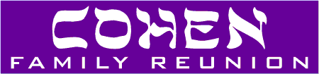 Family Reunion Jewish Heritage Banner 1