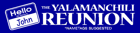 Family Reunion Banner Nametag