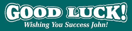 Good Luck Success Banner