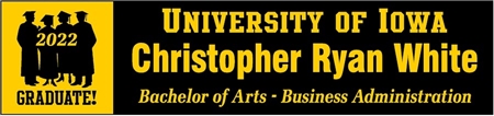 College Graduate Silhouettes Banner 1