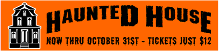 Haunted House Halloween Banner 2