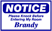 Notice Knock Banner