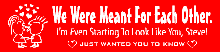 Meant For Each Other Love Banner