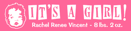 Girl Name Weight Banner