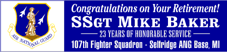 Air National Guard Retirement Banner 1