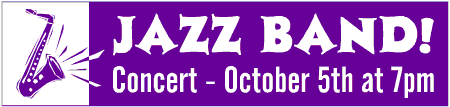 Jazz Band Banner