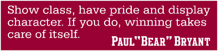 Winning Takes Care Bryant Quote Banner