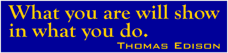 What You Are Edison Quote Banner