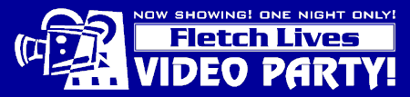 Video Party Now Showing Banner