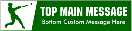 Baseball Custom 5 Banner