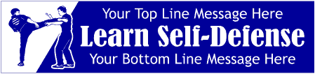 Learn Self Defense Promo Banner