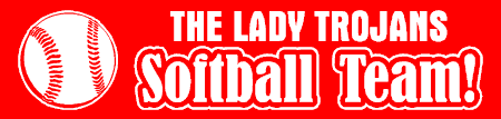 Softball Team Banner