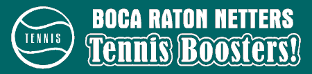 Tennis Boosters Banner