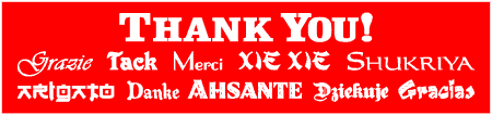 Thank You in Language Variety