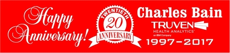 Truven - Happy 20th Anniversary Banner