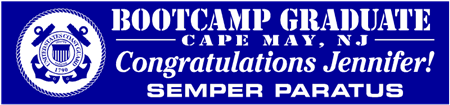 Coast Guard BOOTCAMP Graduate Banner