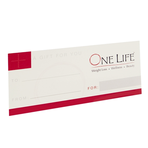 One Life Gift Certificate
