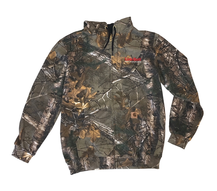 Carhartt camo hooded outlet jacket