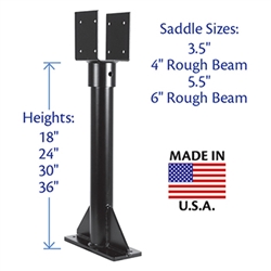 18 36 inch heavy duty roof risers - skylift hardware