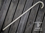 Crook Cane - Hickory, Clear Finish