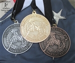 Meyer Tournament Medals Set with Back Inscription - 1 Gold, 1 Silver, 1 Bronze