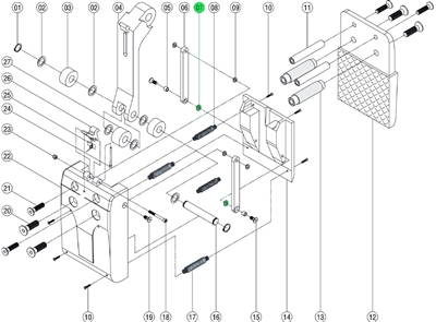 Washer (bottom) ALG-008