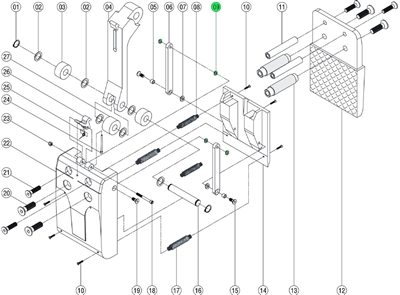 Washer (top) ALG-010