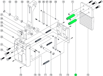 Bottom Pin ALG75-014